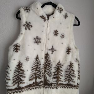 Cobblestone Canyon White Vest